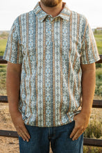 Load image into Gallery viewer, Men&#39;s Tan Polo Snap
