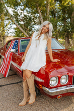 Load image into Gallery viewer, Bow Detail Pleated Mini Dress
