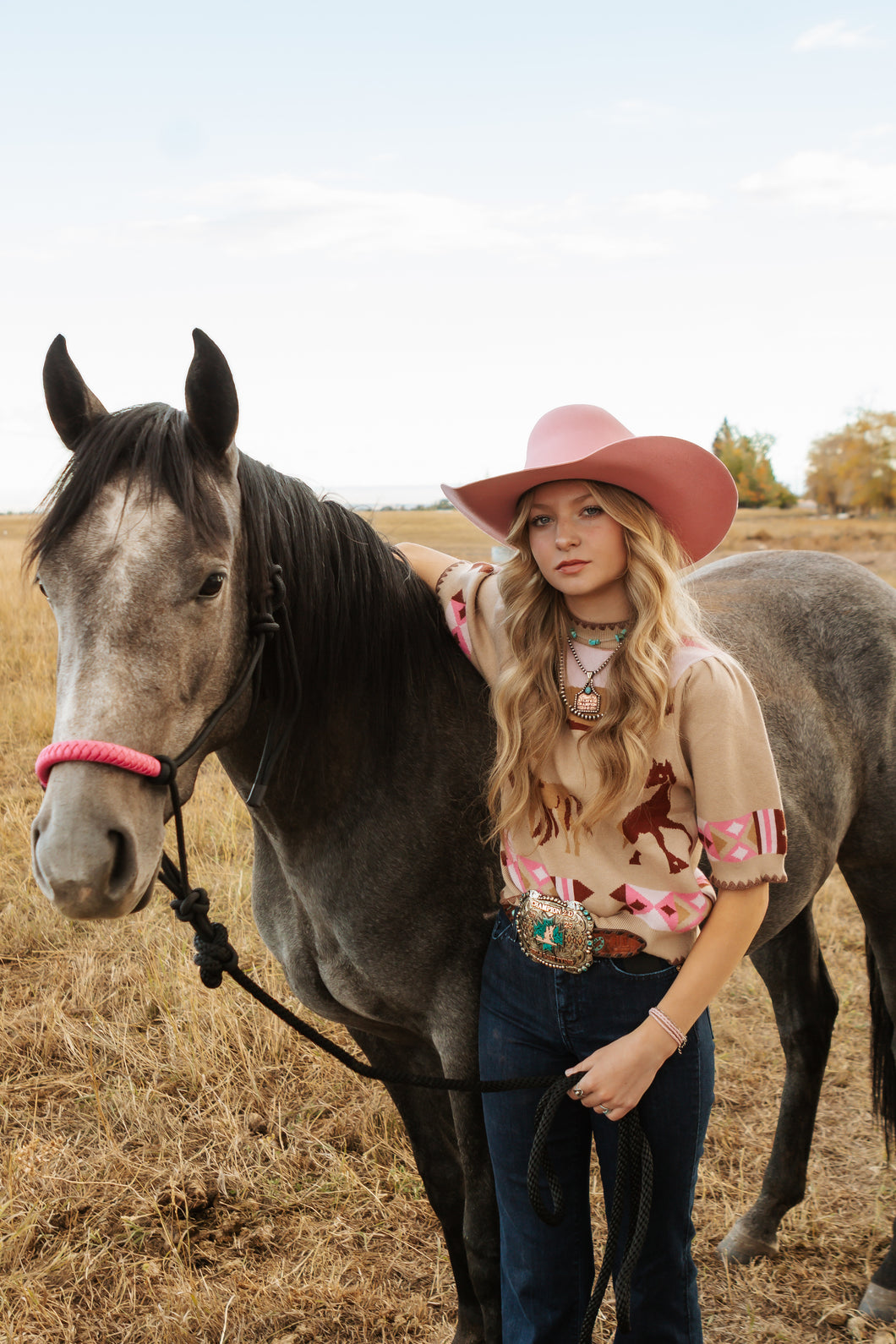 Horse Knit sweater top