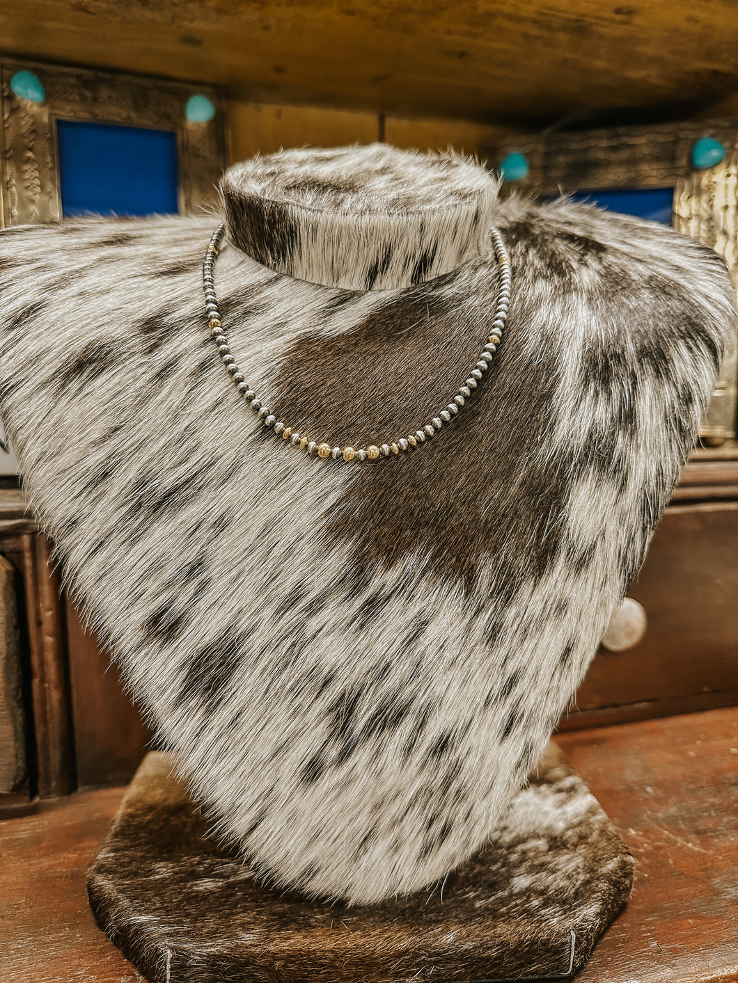 Real Genuine Navajo and Gold 18