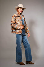 Load image into Gallery viewer, Western Pattern Button Front Jacquard Jacket

