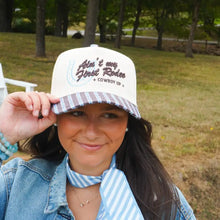 Load image into Gallery viewer, Aint My First Rodeo Chocolate Trucker Hat
