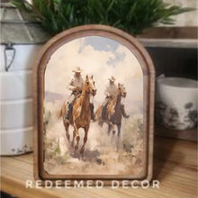 Load image into Gallery viewer, Arched top western wall art
