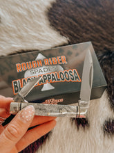 Load image into Gallery viewer, Rough Ryder Black Appaloosa Capital Intern pocket knife
