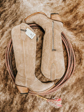 Load image into Gallery viewer, Ariat Casanova Truly Taupe Suede Boots
