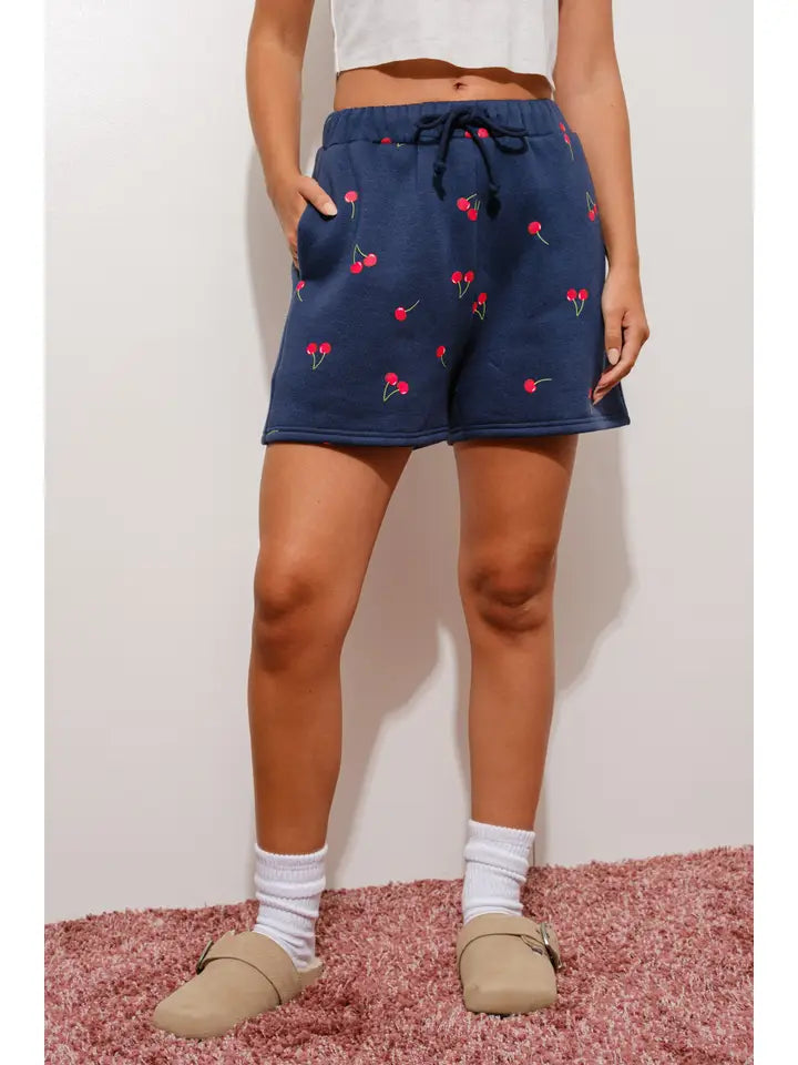 Cherry Sweat Shorts
