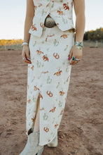 Load image into Gallery viewer, Cream Western Skirt

