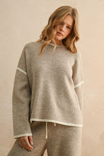 Load image into Gallery viewer, High Neck Long Sleeve Sweater Top
