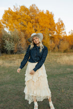 Load image into Gallery viewer, Lacy Tiered Maxi Skirt
