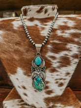 Load image into Gallery viewer, Genuine 6mm-20&quot; Navajo Necklace W/ Pendant
