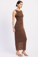 Load image into Gallery viewer, Brown Lace Dress
