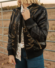 Load image into Gallery viewer, Cinch Women&#39;s Satin Bomber Jacket
