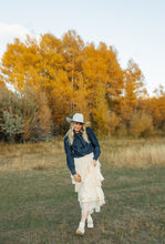 Load image into Gallery viewer, Lacy Tiered Maxi Skirt
