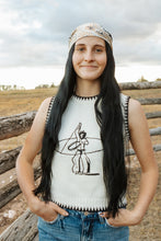 Load image into Gallery viewer, Roping Cowboy Sweater Vest
