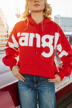 Load image into Gallery viewer, Wrangler Red Logo Women's Hoodie
