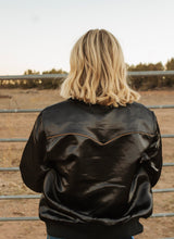 Load image into Gallery viewer, Cinch Women&#39;s Satin Bomber Jacket
