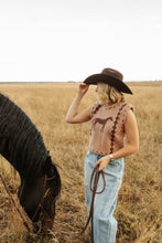 Load image into Gallery viewer, Sleeveless Horse Knit Vest
