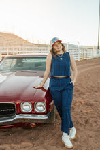 Load image into Gallery viewer, Blue Gingham Set

