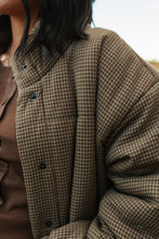 Load image into Gallery viewer, Mocha Puffer coat
