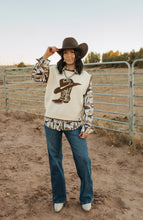 Load image into Gallery viewer, Cowboy Boot/Hat Sweater Vest
