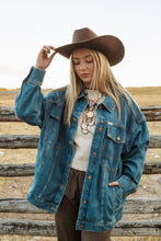 Load image into Gallery viewer, Women&#39;s Wrangler Oversized Mega Trucker Jacket
