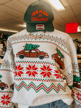 Load image into Gallery viewer, DOORBUSTER PRICE/Red Truck Christmas Sweater
