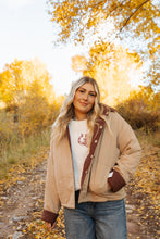 Load image into Gallery viewer, Mocha Red Plaid Reversible Jacket
