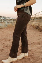 Load image into Gallery viewer, Rock and Roll Cheetah Print High Rise Modest bootcut Jean
