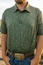 Load image into Gallery viewer, STS men’s fairway forest green polo
