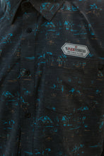 Load image into Gallery viewer, Grey Western Button Up
