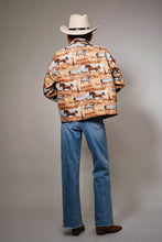 Load image into Gallery viewer, Western Pattern Button Front Jacquard Jacket
