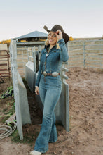 Load image into Gallery viewer, Lainey Wilson X Wrangler Denim Catsuit
