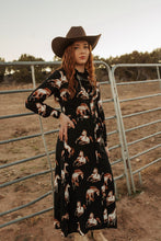 Load image into Gallery viewer, HORSE PRINT DRESS
