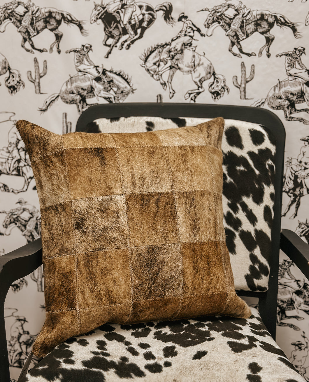 Real Genuine Cowhide Pillow