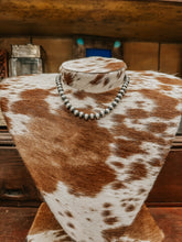 Load image into Gallery viewer, 8MM-16&quot; Sterling Silver Navajo Pearls
