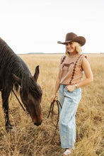 Load image into Gallery viewer, Sleeveless Horse Knit Vest
