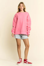 Load image into Gallery viewer, Be Yourself Love Yourself Printed Oversized Sweatshirt

