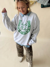 Load image into Gallery viewer, Howdy Go Lucky Crewneck
