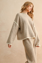 Load image into Gallery viewer, High Neck Long Sleeve Sweater Top

