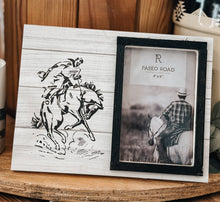 Load image into Gallery viewer, Ranch life picture frame Bronc Rider
