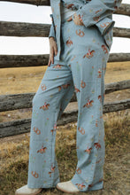 Load image into Gallery viewer, Soft Blue Western Pants
