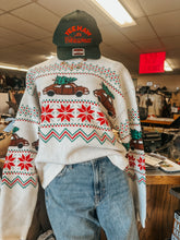 Load image into Gallery viewer, DOORBUSTER PRICE/Red Truck Christmas Sweater
