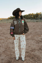 Load image into Gallery viewer, Cream Western Printed Pants
