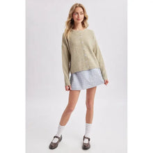 Load image into Gallery viewer, Sage Button Sweater Cardigan
