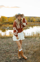 Load image into Gallery viewer, Horseshoe sweater cardigan
