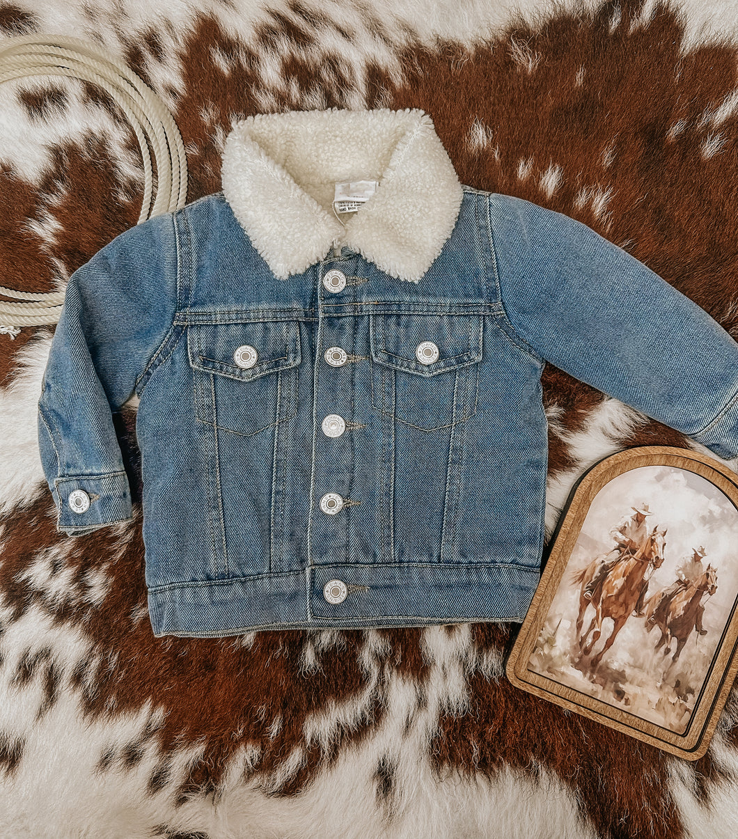 Denim Wool Jacket