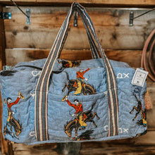 Load image into Gallery viewer, Western Quilted Duffle Bag

