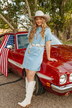 Load image into Gallery viewer, The Jada In Light Wash Dress
