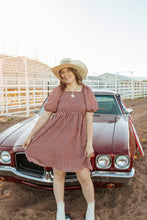 Load image into Gallery viewer, The Hayes Dress in barn check
