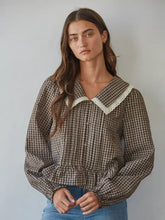 Load image into Gallery viewer, Long Sleeve Gingham Shirt
